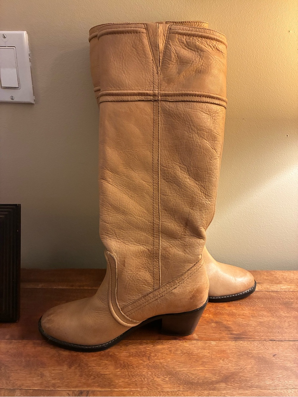 Fossil Tall Leather Boots - Picture 3 of 9